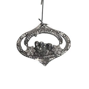 NICHOLAS GISH PEWTER Mount Rushmore Christmas Ornament 1990